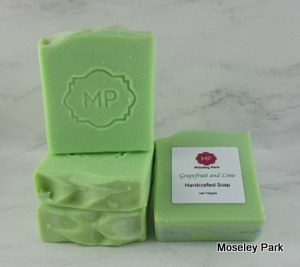 Grapefruit & Lime- Handmade Soap-handmade soap cold processed shea  tallow olive oil 