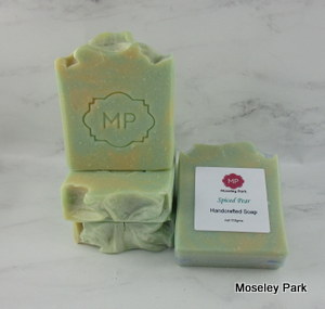 Spiced Pear - Handmade Soap-handmade soap cold processed shea  tallow olive oil 